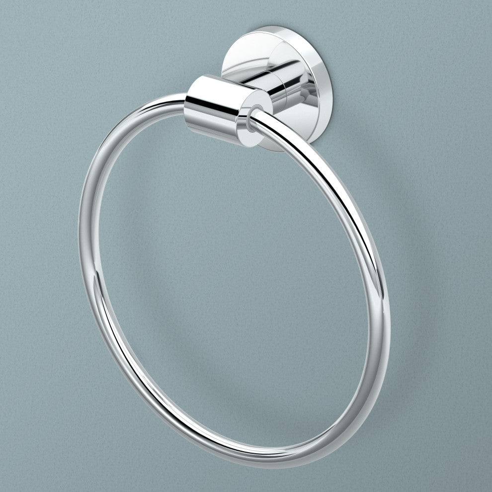 Reveal Towel Ring, Chrome