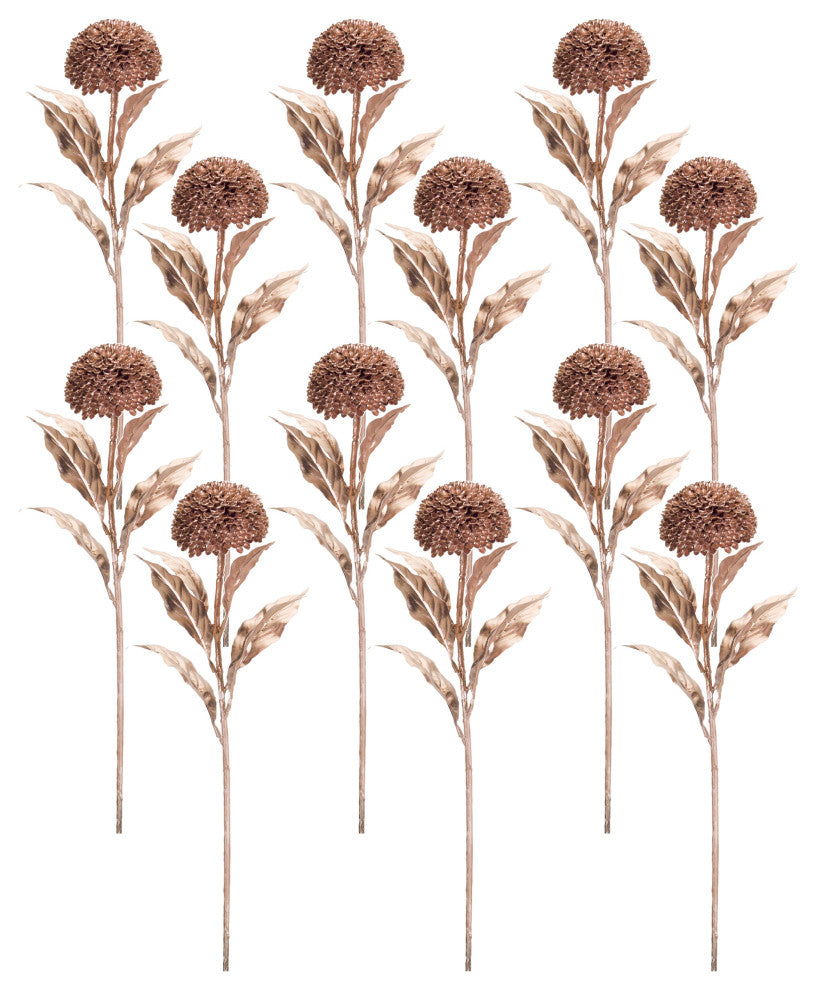 Allium Stem, Set of 12, 27"H Plastic