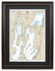 Nautical Chart, Lake Champlain, Riviere Richelieu to South Hero Island, 16x24