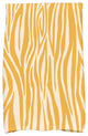 Wood Stripe Geometric Print Kitchen Towel, Gold