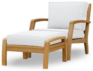 Somerset Deep Seating Club Chair, Natural