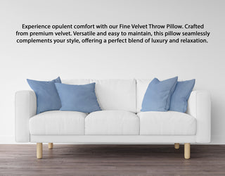 A1HC Throw Pillow Insert, Down Alternative Fill, Single, Prussian Blue, 20"x20"