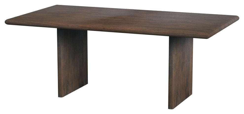 Halmstad Wood Panel Dining Table, Walnut
