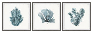 3-Piece "Greens" Triptych Set, 54"x18"
