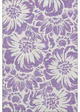 Premium Machine Washable Mayfield AMF551 Purple 9' x 12' Rug