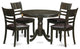5 Pc Small Kitchen Table And Chairs Set -Dining Table And 4 Dinette Chairs