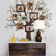 Narrow Family Tree Decal, Two Colors, Color Scheme A, 70"x90"