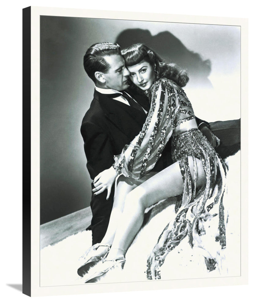 Ball Of Fire, Promotional Still, Gart Cooper And Barbara Stanwyck, 24x30
