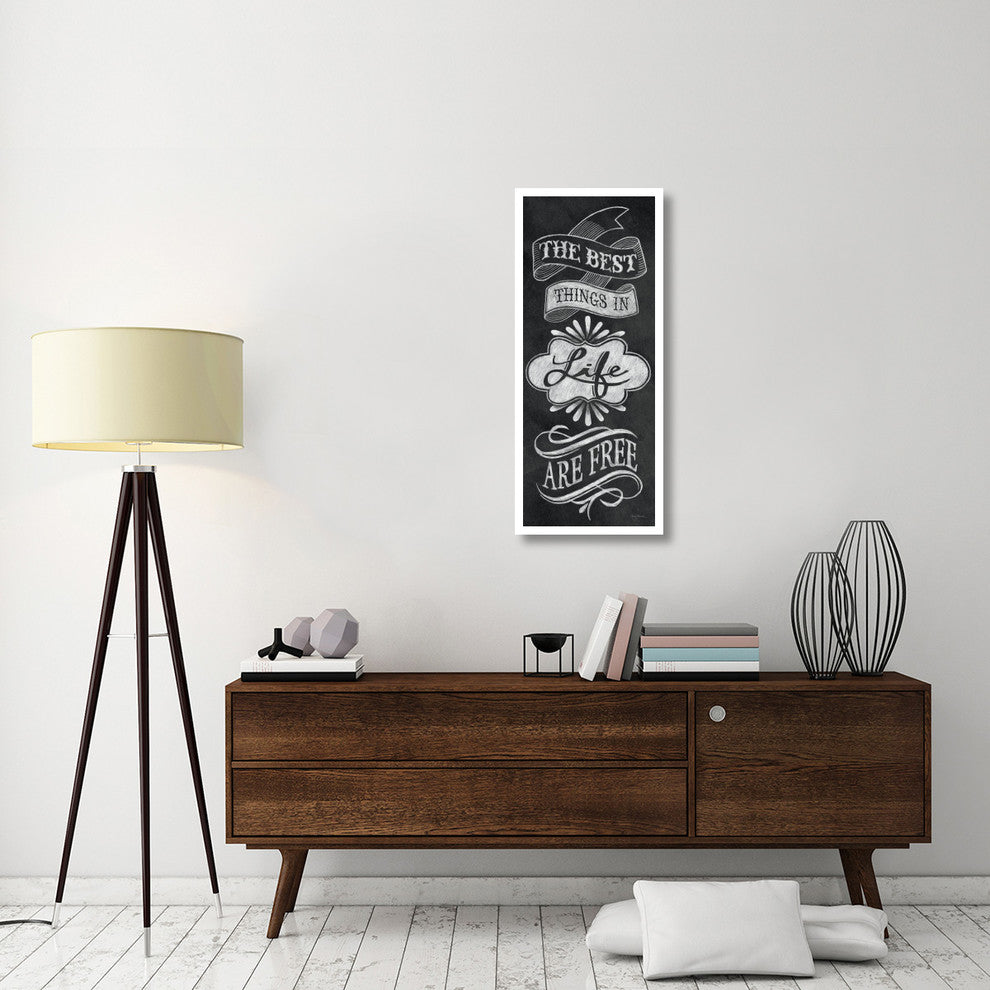 "The Best Things in Life" Digital Paper Print by Mary Urban, 18"x42"