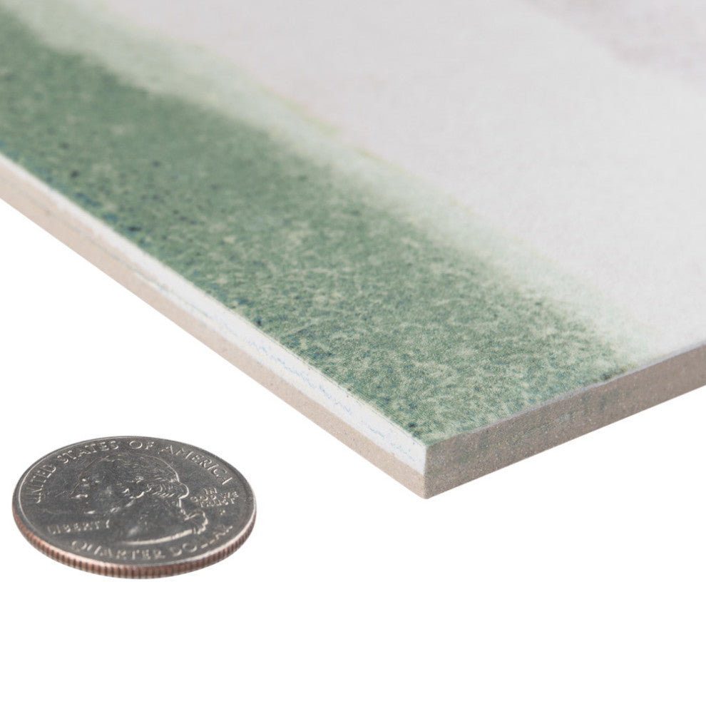 Matter Canvas Bone Green Porcelain Floor and Wall Tile