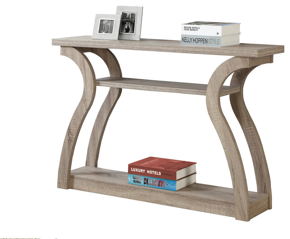 Accent Table, Dark Taupe