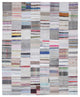 Rug N Carpet - Handmade Turkish 8' 2'' x 10' Contemporary Patchwork Kilim Rug