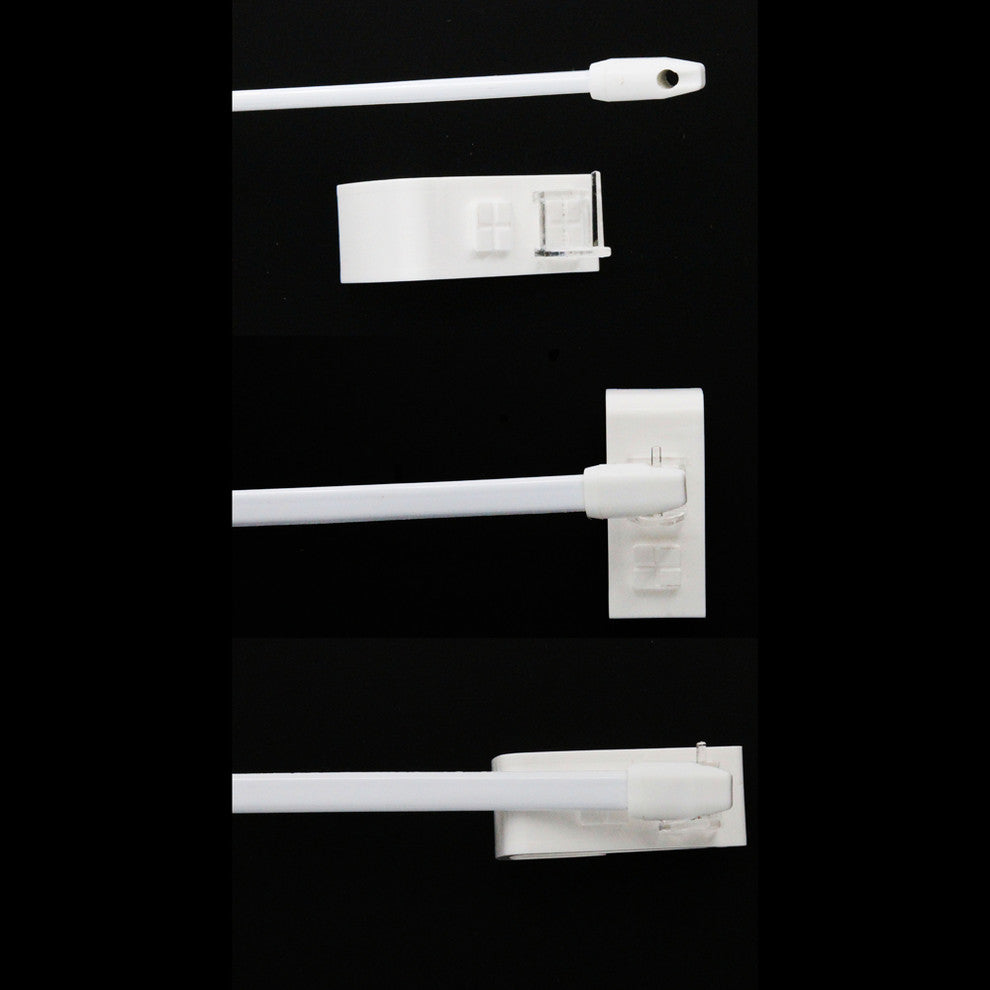 Over The Window Curtain Rod Brackets for Sash