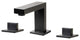 ALFI brand AB1322-BM Black Matte Widespread Modern Bathroom Faucet