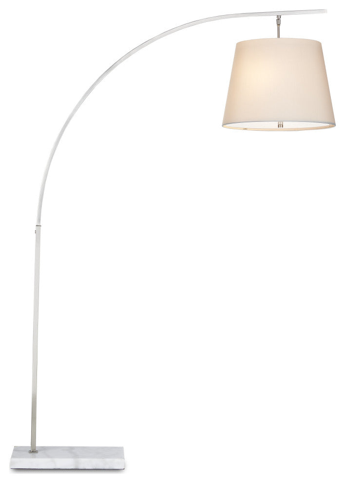 Cloister Nickel Floor Lamp