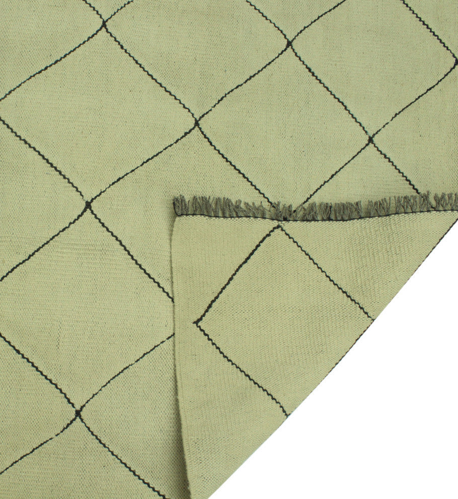 Winchester Kilim Hashim Ivory/Brown Rug, 6'3x9'10