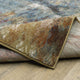Vander Imperial Blue/Gold Power-Loomed Area Rug, 9'10"x12'10"