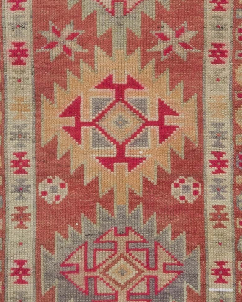 Vintage Turkish Runner Rug - 2' 7" x 13' 5" (31 in. x 161 in.)