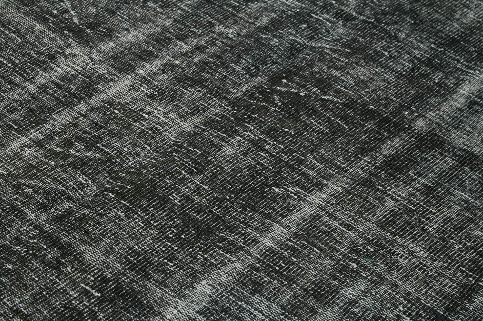 Rug N Carpet - Handwoven Turkish 6' 1'' x 9' 4'' Distressed Over-dyed Rug