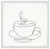 "It's Coffee Time" Framed Painting Print, 24x24