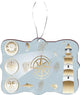 Antique nautical and lighthouse Design Rectangle Christmas Tree Ornament