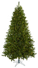 7.5' Windermere Christmas Tree With Clear Lights, Green