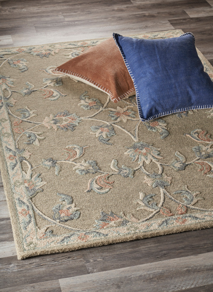 Ox Bay Vicy Lou Floral Hand-Tufted Area Rug, 7' x 9'