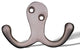 Pewter RKI Two Pronged Flared Small Hook, RKIHK5824P