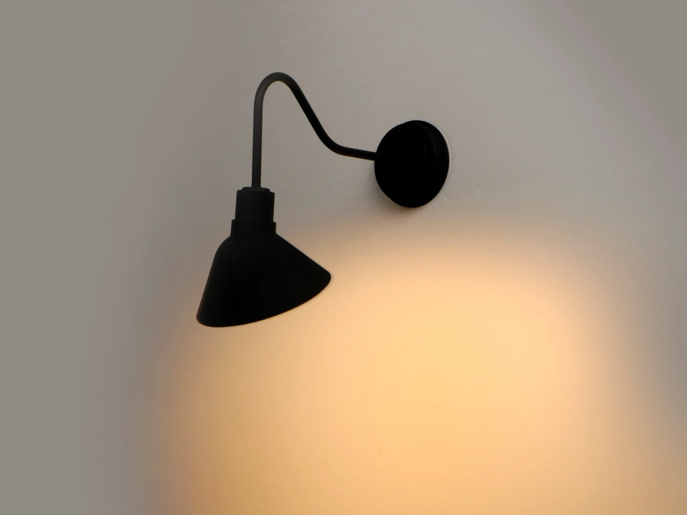 Maxim 10116 Signlite 14" Tall Outdoor Wall Sconce - Black