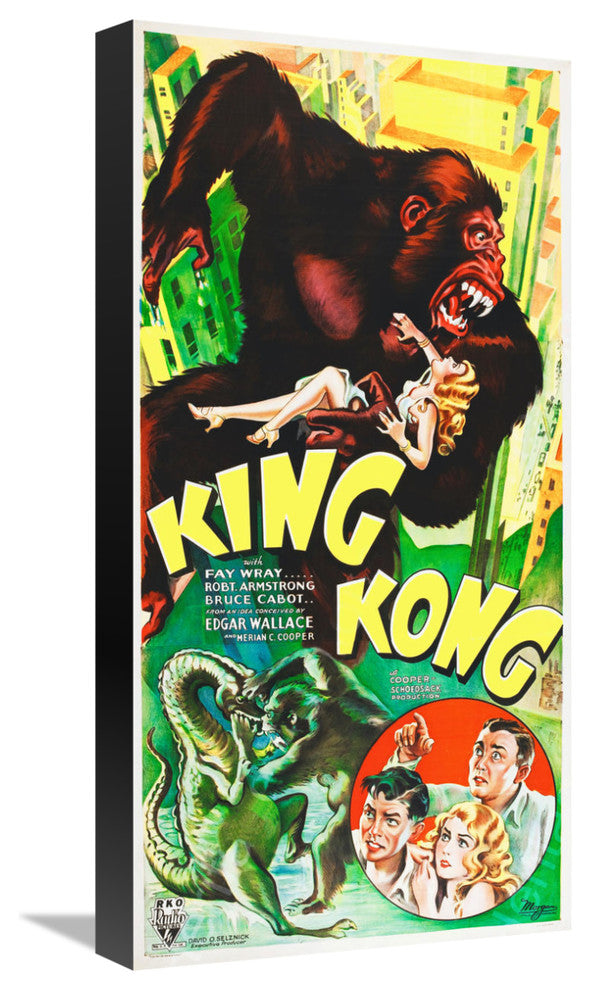 "King Kong" Stretched Canvas Giclee by Hollywood Photo Archive, 11x22"