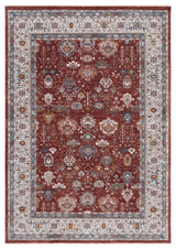 Safavieh Lauren Ralph Lauren Collection LRL1400 Rug, Red/Ivory Blue, 10'x13'2"