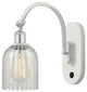Innovations 518-1W-WPC-G2511 1-Light Sconce, White and Polished Chrome