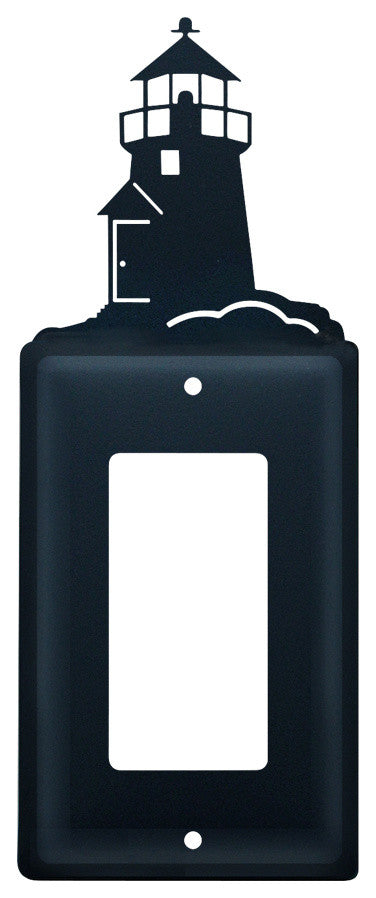 Single GFI Cover, Lighthouse