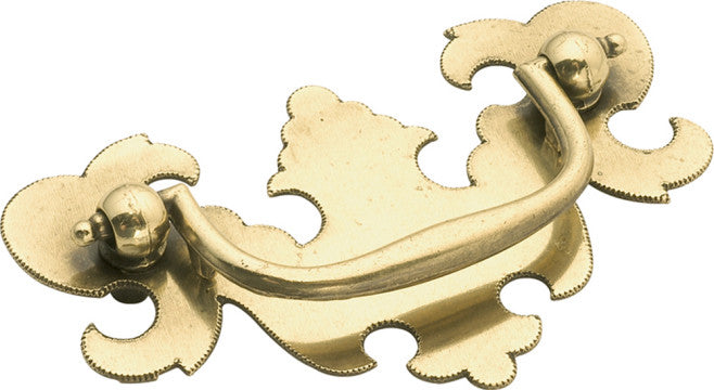 2-1/2 " Manor House Lancaster Hand Polished Cabinet Bail Pull P8257-LP