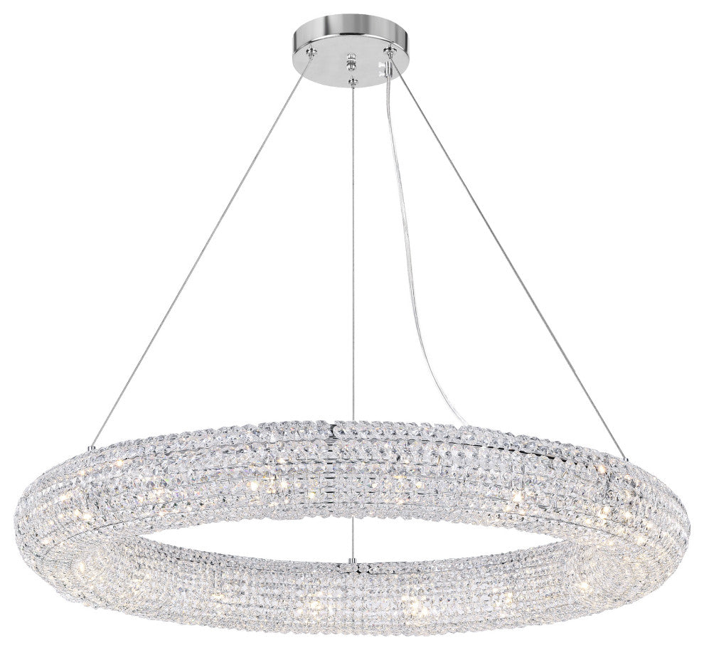 Veronique 16 Light Chandelier With Chrome Finish