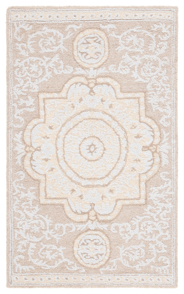 Safavieh Couture Abstract Collection ABT353 Area Rug, Ivory/Beige, 3'x5'