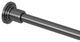 Marina Shower Rod Set, Matte Black