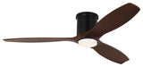 Collins 52" LED Ceiling Fan Midnight Black