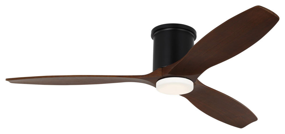 Collins 52" LED Ceiling Fan Midnight Black