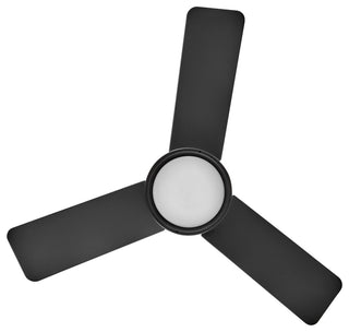 Chet 36" Ceiling Fan, Matte Black