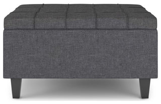Harrison Small Coffee Table Storage Ottoman