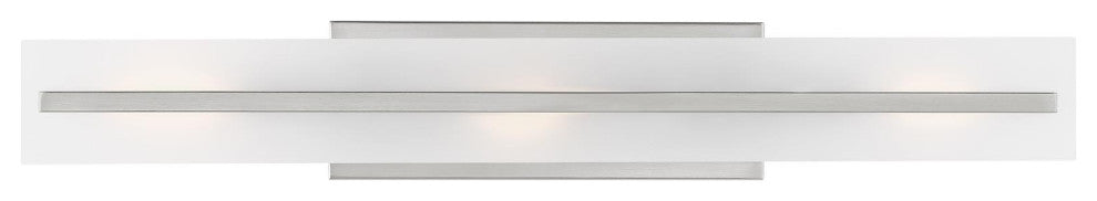 Dex Large Three Light Wall / Bath, Brushed Nickel