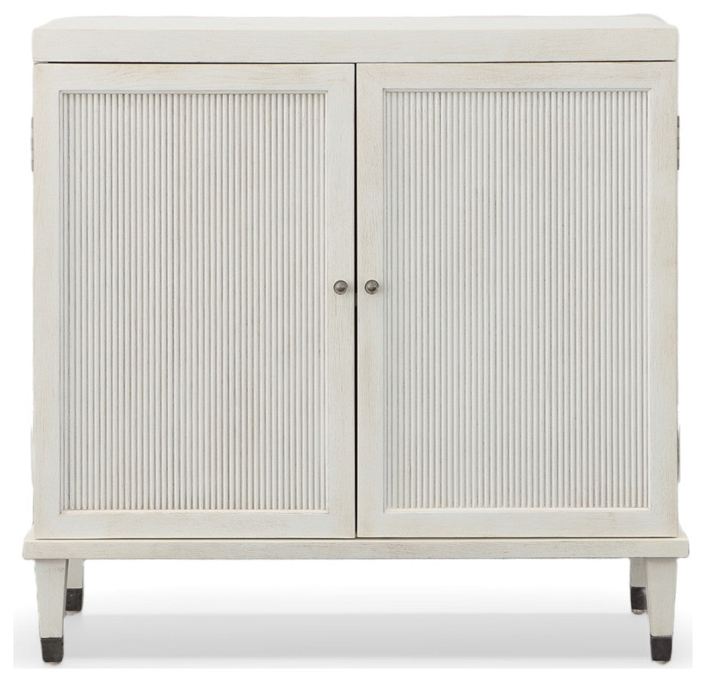 Front-facing view of the chest on a uniform white background with doors closed; full exterior representation.