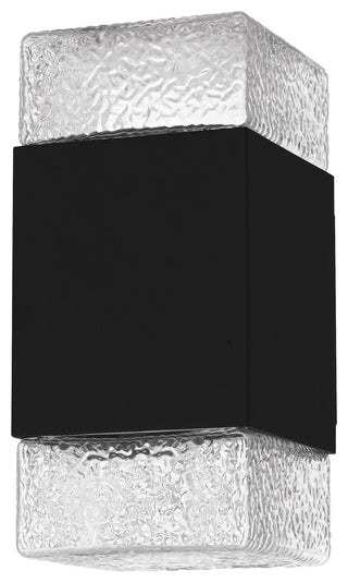 Quoizel SAX8305 Saxton 10" Tall LED Outdoor Wall Sconce - Matte Black