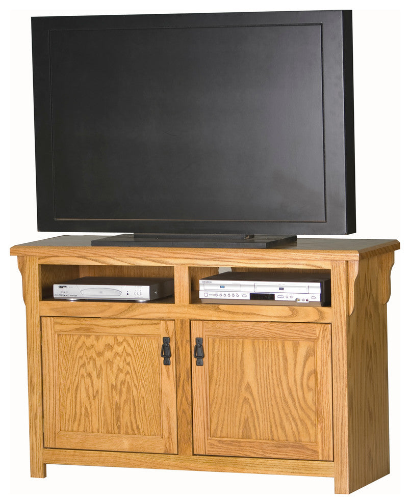 49" Mission TV Cart, Aqua Oak