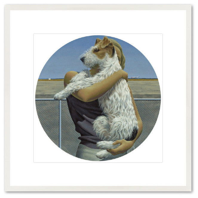 Woman and Terrier, 1963