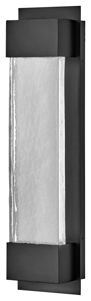 Hinkley Rune Large Wall Mount Lantern, Black