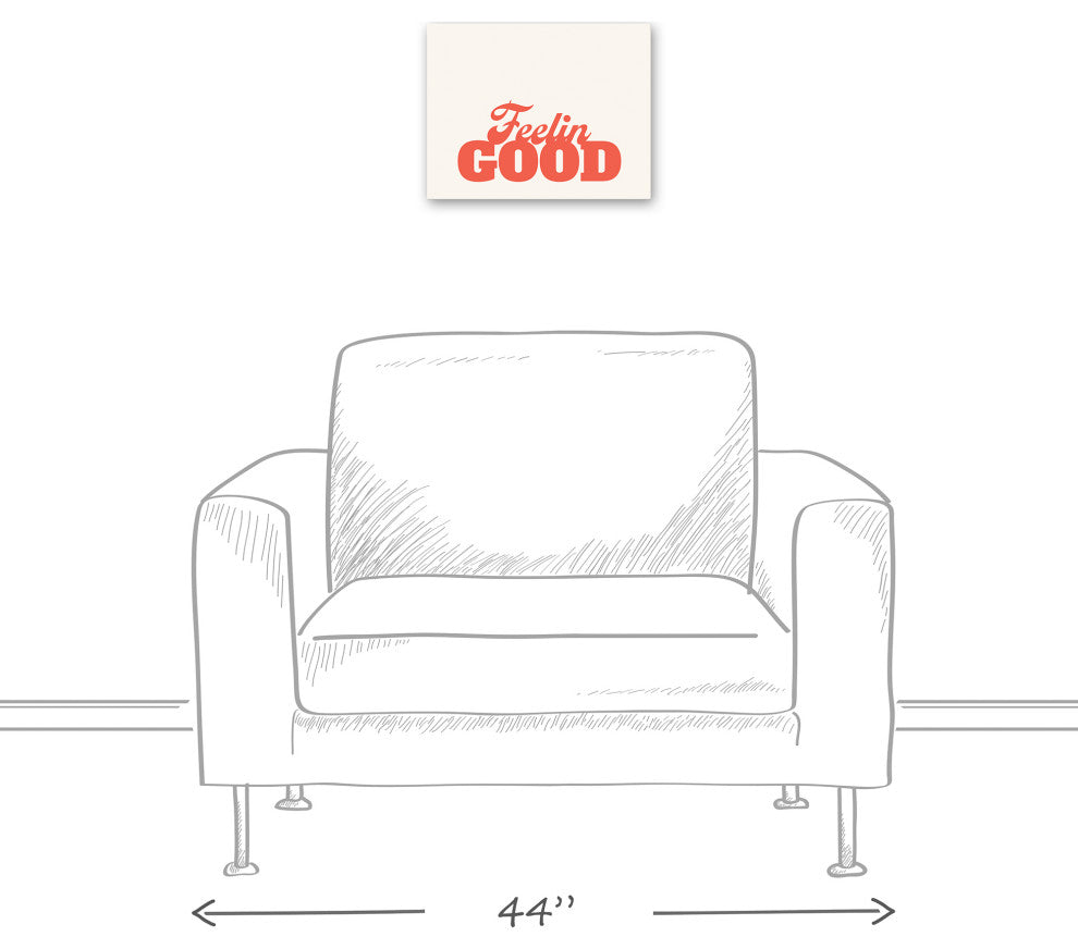 Feelin Good 11x14 Canvas Wall Art