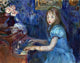 Berthe Morisot Lucie Leon at the Piano Wall Decal
