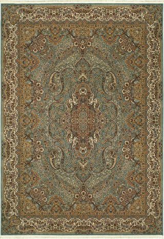 Oriental Weavers Masterpiece Blue/ Gold Oriental Indoor Area Rug 7'10"X10'10"